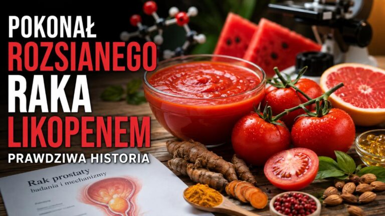 Pokonał rozsianego raka prostaty likopenem? Niezwykły przypadek z 2001 roku pod lupą nauki pokonał rozsianego raka prostaty likopenem