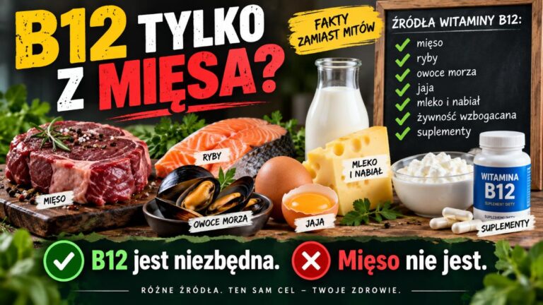 Witamina B12 nie występuje wyłącznie w mięsie. Gdzie jeszcze ją znajdziemy? witamina b12 nie występuje wyłącznie w mięsie